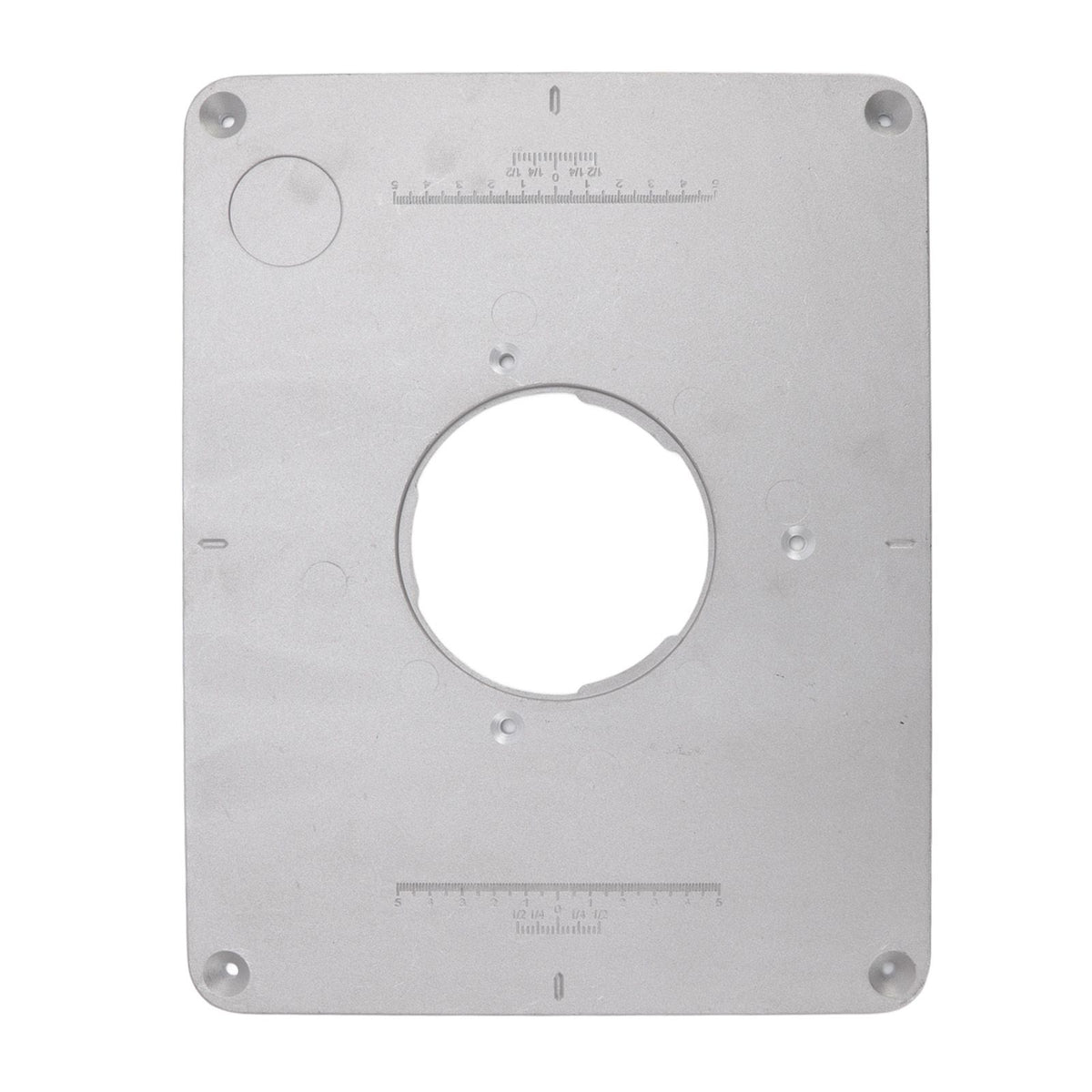 4‑17/32in Aluminium Router Table Insert Plate For 625 624 for Bosch 1611 1615 for FEINRT 1800 for Woodworking