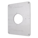 4‑17/32in Aluminium Router Table Insert Plate For 625 624 for Bosch 1611 1615 for FEINRT 1800 for Woodworking