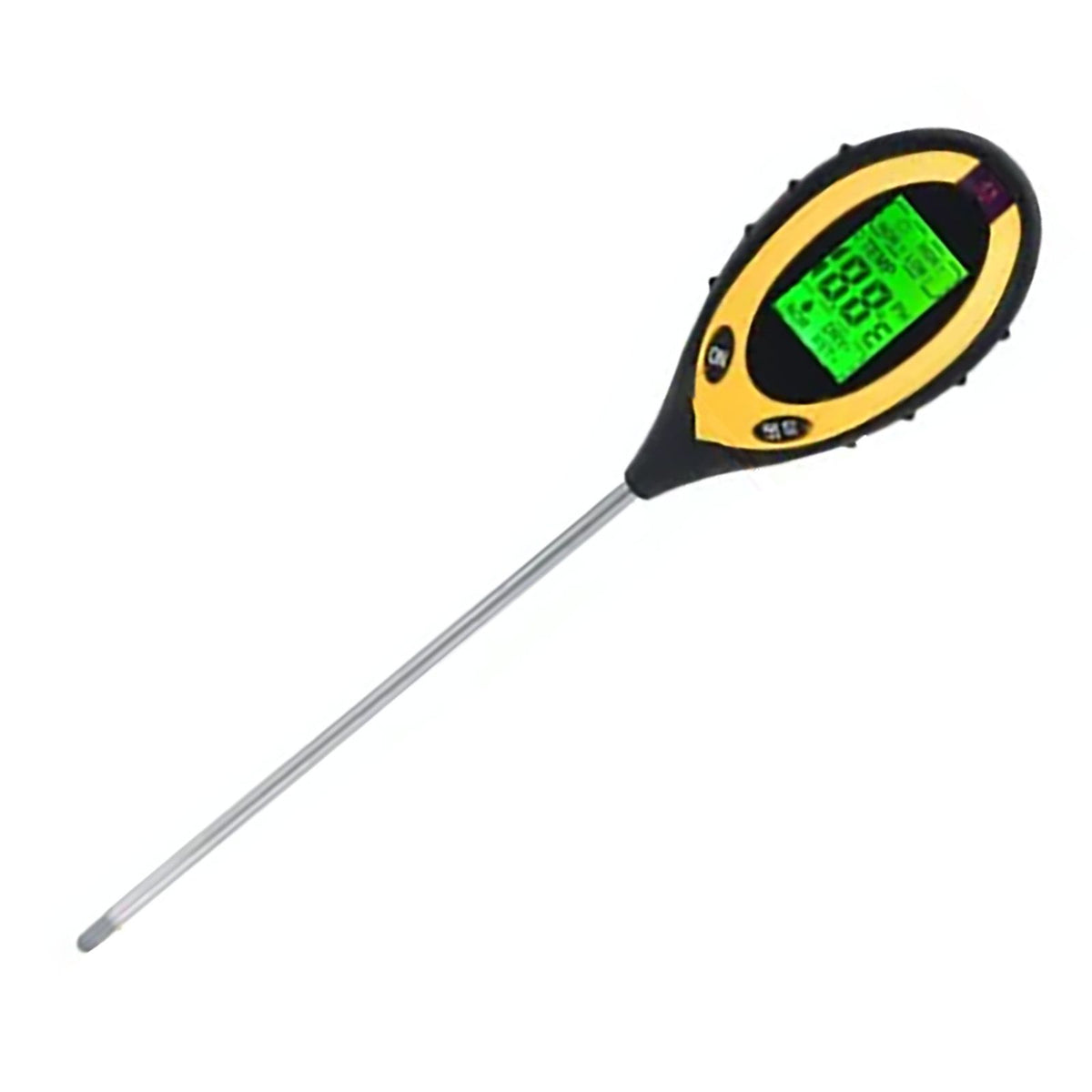 4 In 1 Soil Meter Temperature Sunlight Moisture PH Soil Tester for Family Orchard Agriculture Rice Vegetable Cultivation