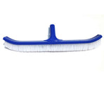 18in Pool Brushes for Cleaning Pool Wall Tile Nylon Bristle Pool Brush Head Curved Ends