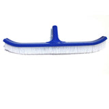 18in Pool Brushes for Cleaning Pool Wall Tile Nylon Bristle Pool Brush Head Curved Ends