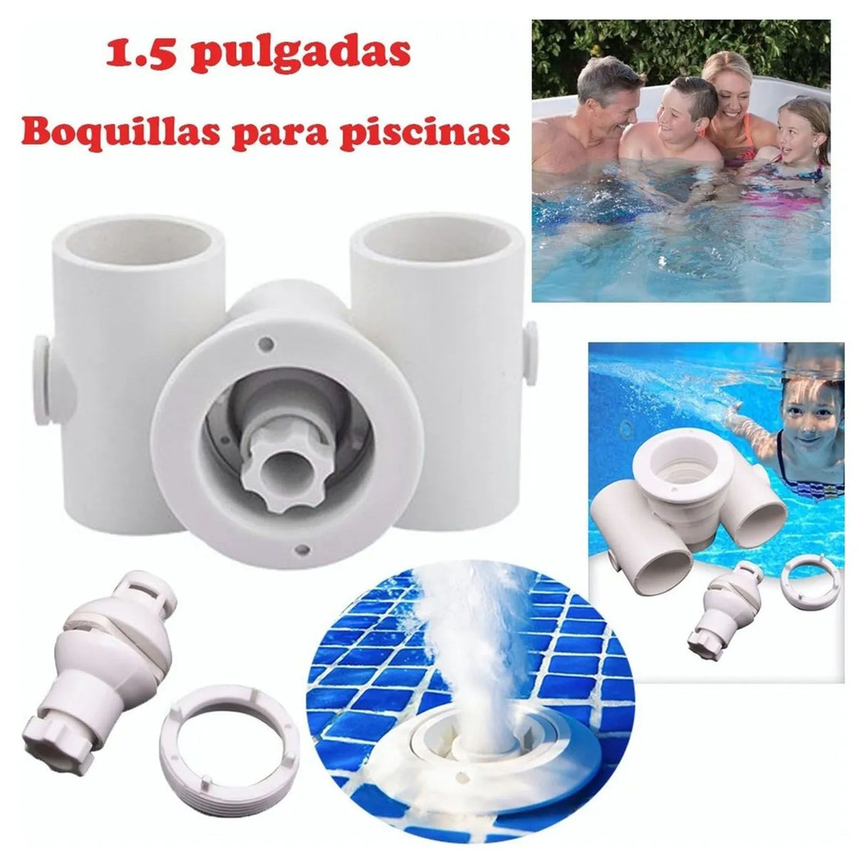 Plastic Swimming Pool Massage Nozzle Spa Nozzle Swimming Pool Equipment Accessories
