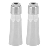 2pcs Pig Water Nipple Even Water Volume Stainless Steel G1/2 External Thread Pig Drinker for Sows Piglets Without Filter