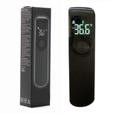 Forehead Thermometer Black Mini Portable Contactless Infrared Handheld Electronic Thermometer for Home - Front View