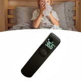 Forehead Thermometer Black Mini Portable Contactless Infrared Handheld Electronic Thermometer for Home - 45-Degree Angle