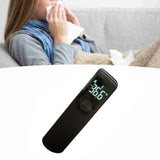 Forehead Thermometer Black Mini Portable Contactless Infrared Handheld Electronic Thermometer for Home