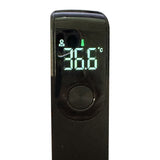 Forehead Thermometer Black Mini Portable Contactless Infrared Handheld Electronic Thermometer for Home