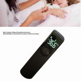 Forehead Thermometer Black Mini Portable Contactless Infrared Handheld Electronic Thermometer for Home