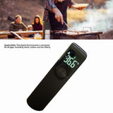 Forehead Thermometer Black Mini Portable Contactless Infrared Handheld Electronic Thermometer for Home - Extra Image