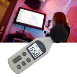 Decibel Meter High Accuracy LCD Screen 30 to 130dBA 5V USB Noise Detector with Backlight for Hospitals Shopping Malls