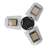 LED Grow Light 297 LEDs Folding Three Leaves Indoor Plant Grow Light for Greenhouse Succulent 100‑277V