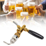Adjustable Draft Beer Faucet Food Grade Golden Stainless Steel Beer Keg Tap for Bar Hotel