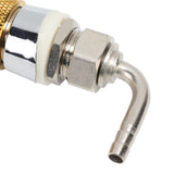 Adjustable Draft Beer Faucet Food Grade Golden Stainless Steel Beer Keg Tap for Bar Hotel - Extra Image