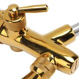 Adjustable Draft Beer Faucet Food Grade Golden Stainless Steel Beer Keg Tap for Bar Hotel - Extra Image