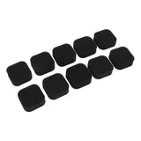 10 Pcs Air Filter for TH23D Para 11010 2530 Black Strimmer Trimmer Replacement Parts - Front View
