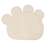 Sisal Cat Scratcher Mat Cute Shape Grinding Claw Protecting Furniture Cat Floor Scratching Pad for Cats Kittens - Front View