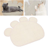Sisal Cat Scratcher Mat Cute Shape Grinding Claw Protecting Furniture Cat Floor Scratching Pad for Cats Kittens - Extra Image