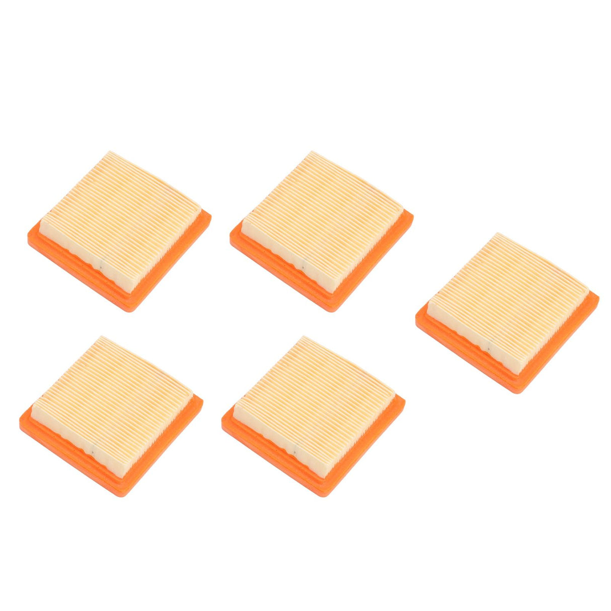 5PCS Trimmer Air Filter Panel Filter Paper Trimmer Air Filter Replacement for Stihl FS91 Garden Tool