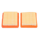 5PCS Trimmer Air Filter Panel Filter Paper Trimmer Air Filter Replacement for Stihl FS91 Garden Tool