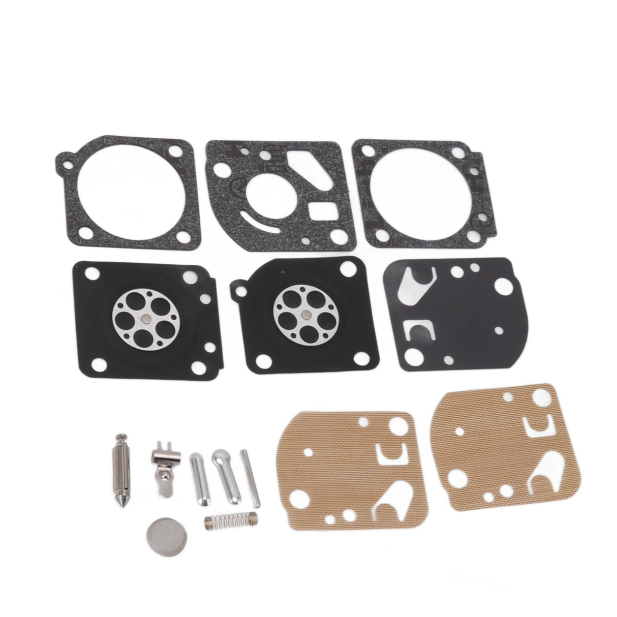 Carburetor Diaphragm and Gasket High Reliability Iron Rubber Carburetor Repair Kit for Zama Rb 29 Replacement