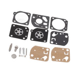 Carburetor Diaphragm and Gasket High Reliability Iron Rubber Carburetor Repair Kit for Zama Rb 29 Replacement - Rear View