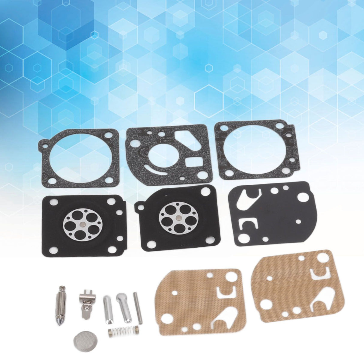 Carburetor Diaphragm and Gasket High Reliability Iron Rubber Carburetor Repair Kit for Zama Rb 29 Replacement