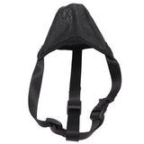 Dog Muzzle Soft Mesh Poisoned Bait Protection Pet Mouth Cover with Adjustable Straps for Small Medium Large Dogs 16.5x19cm / 6.5x7.5in