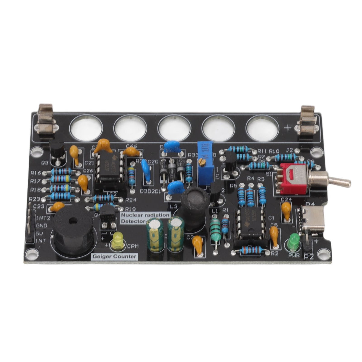 Geiger Counters Kit V0.8 Assembled DIY Tube for Nuclear Radiation Detector Accessories 380V‑550V