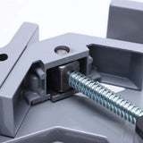 90 Degree Right Angle Clip Clamp Single Handle Corner Clamp Woodworking Corner Clip - Close-Up Angle