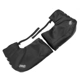 One Pair Bike Handlebar Gloves Waterproof Reflective Bike Handlebar Hand Protector for Winter Cycling - Front View