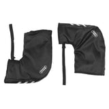 One Pair Bike Handlebar Gloves Waterproof Reflective Bike Handlebar Hand Protector for Winter Cycling - Low Angle