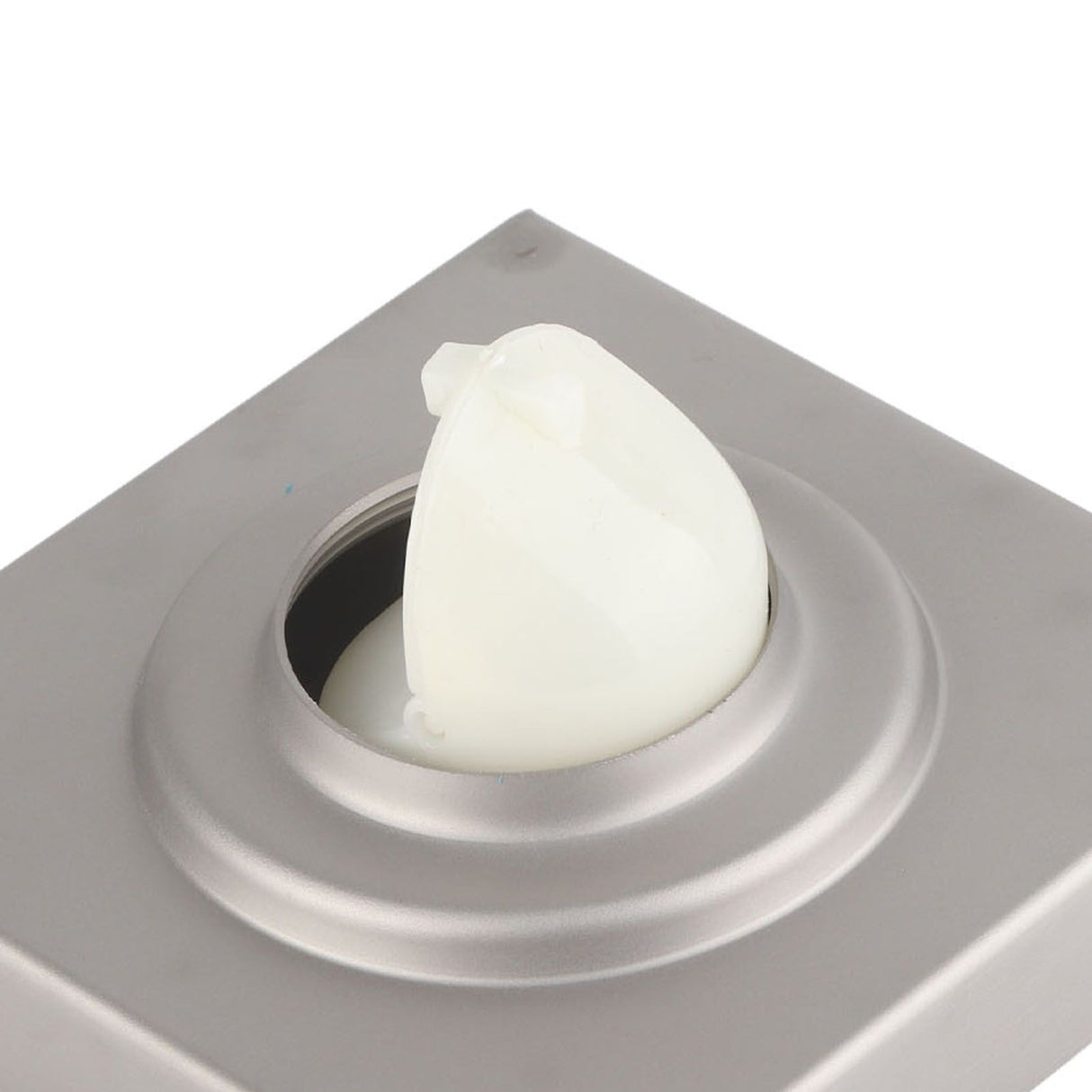 4 Inch Square Invisible Shower Drain Stainless Steel Anti Odor Bathroom Floor Drain 1.3mm Tileable Brushed