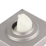 4 Inch Square Invisible Shower Drain Stainless Steel Anti Odor Bathroom Floor Drain 1.3mm Tileable Brushed