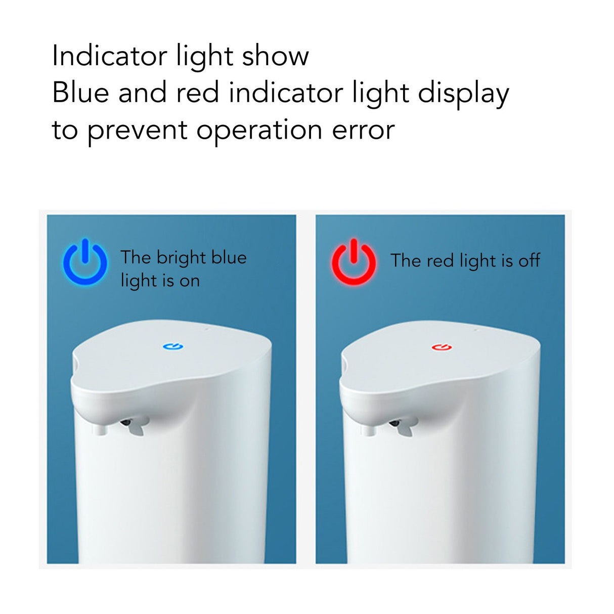 Automatic Foam Soap Dispenser Touchless Smart Liquid Soap Dispenser for Children Student Hotel