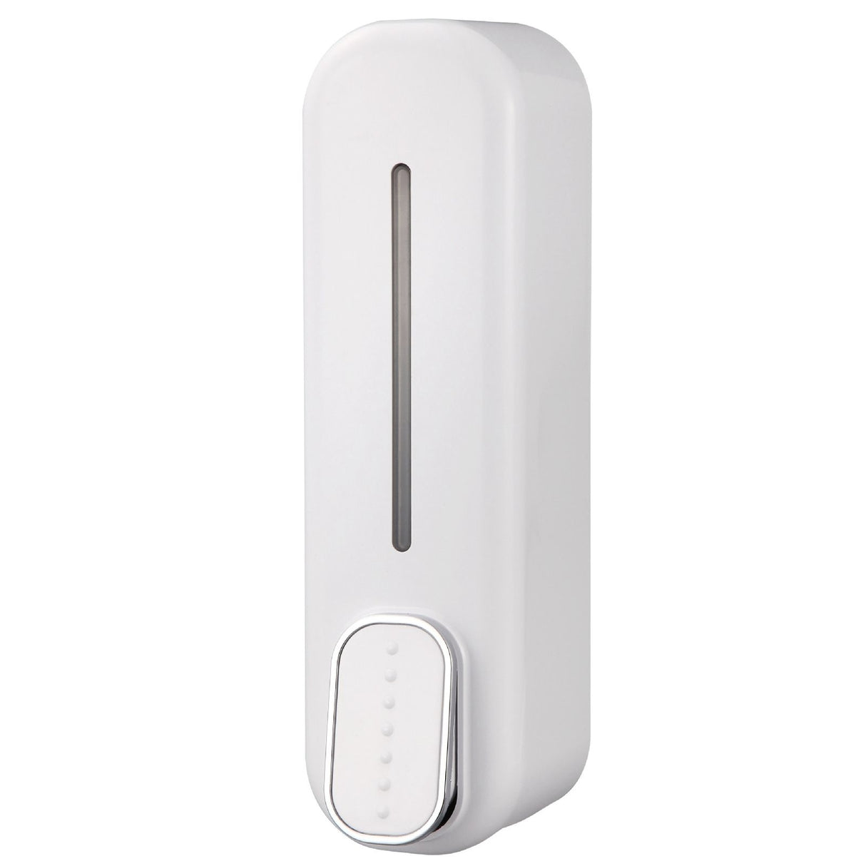 300ml Manual Soap Dispenser Press ABS Wall Mounted Shower Gel Container for Home Hotel White
