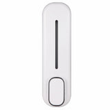 300ml Manual Soap Dispenser Press ABS Wall Mounted Shower Gel Container for Home Hotel White