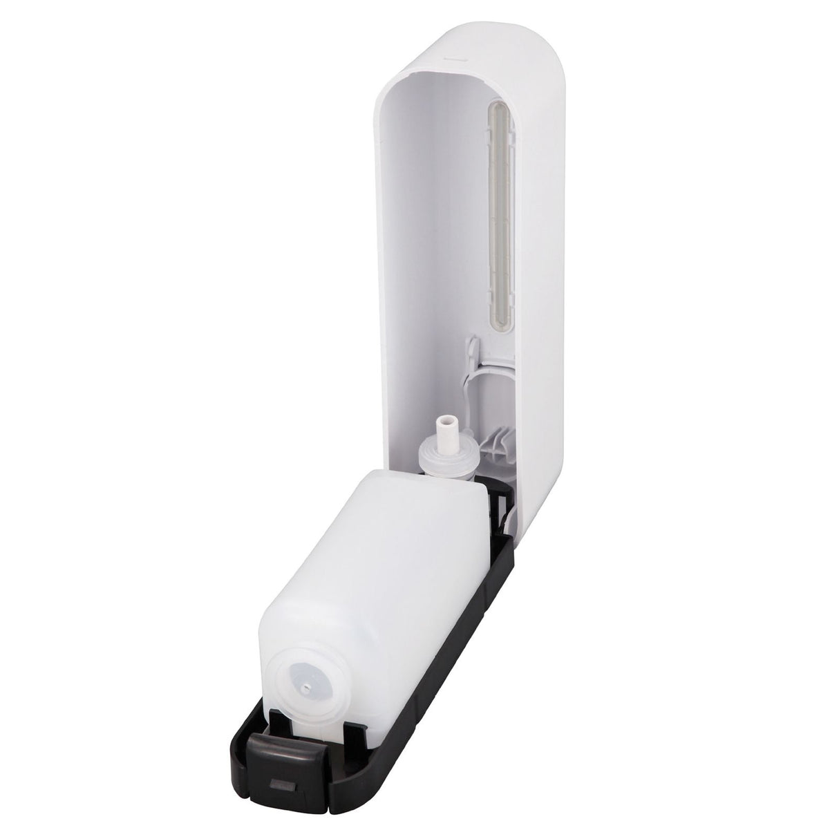 300ml Manual Soap Dispenser Press ABS Wall Mounted Shower Gel Container for Home Hotel White