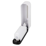 300ml Manual Soap Dispenser Press ABS Wall Mounted Shower Gel Container for Home Hotel White - Side View