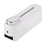 300ml Manual Soap Dispenser Press ABS Wall Mounted Shower Gel Container for Home Hotel White - Top-Down View