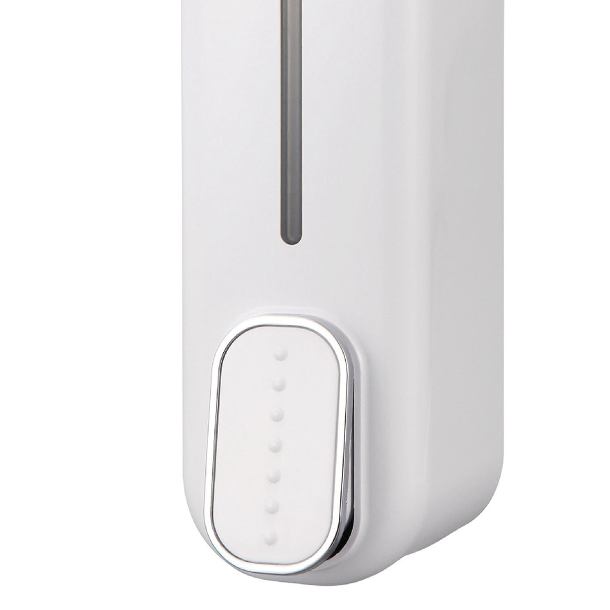 300ml Manual Soap Dispenser Press ABS Wall Mounted Shower Gel Container for Home Hotel White