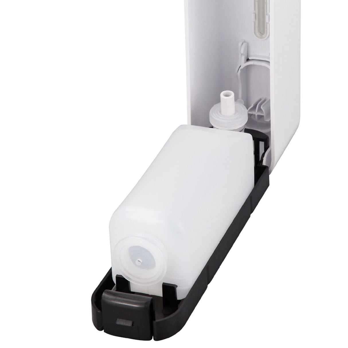 300ml Manual Soap Dispenser Press ABS Wall Mounted Shower Gel Container for Home Hotel White