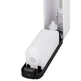 300ml Manual Soap Dispenser Press ABS Wall Mounted Shower Gel Container for Home Hotel White - Extra Image
