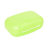 Travel Soap Container Waterproof Portable Bar Soap Case Holder Leakproof Soap Box for Home Hotel Green
