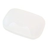 Travel Soap Container Waterproof Portable Bar Soap Case Holder Leakproof Soap Box for Home Hotel Clear Frosted Color