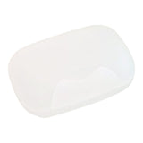 Travel Soap Container Waterproof Portable Bar Soap Case Holder Leakproof Soap Box for Home Hotel Clear Frosted Color