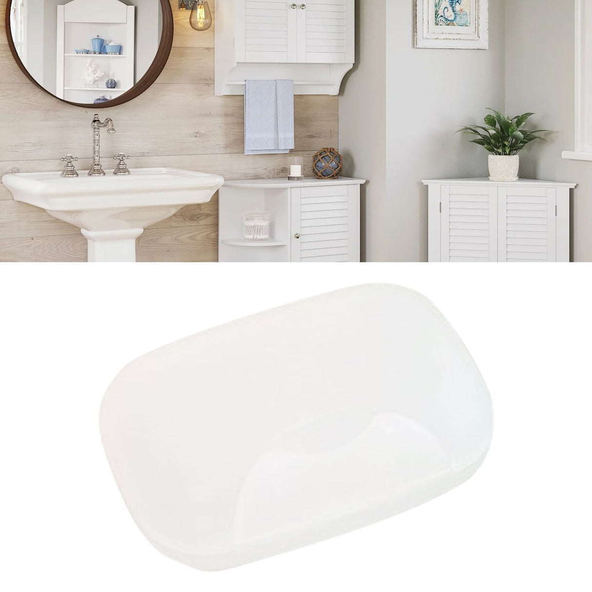 Travel Soap Container Waterproof Portable Bar Soap Case Holder Leakproof Soap Box for Home Hotel Clear Frosted Color