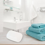 Travel Soap Container Waterproof Portable Bar Soap Case Holder Leakproof Soap Box for Home Hotel Clear Frosted Color - Extra Image