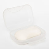 Travel Soap Container Waterproof Portable Bar Soap Case Holder Leakproof Soap Box for Home Hotel Clear Frosted Color