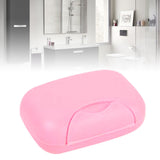Travel Soap Container Waterproof Portable Bar Soap Case Holder Leakproof Soap Box for Home Hotel Pink
