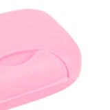 Travel Soap Container Waterproof Portable Bar Soap Case Holder Leakproof Soap Box for Home Hotel Pink - Low Angle